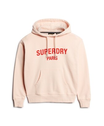 Superdry Sweatshirt Lichtroze / Bloedrood