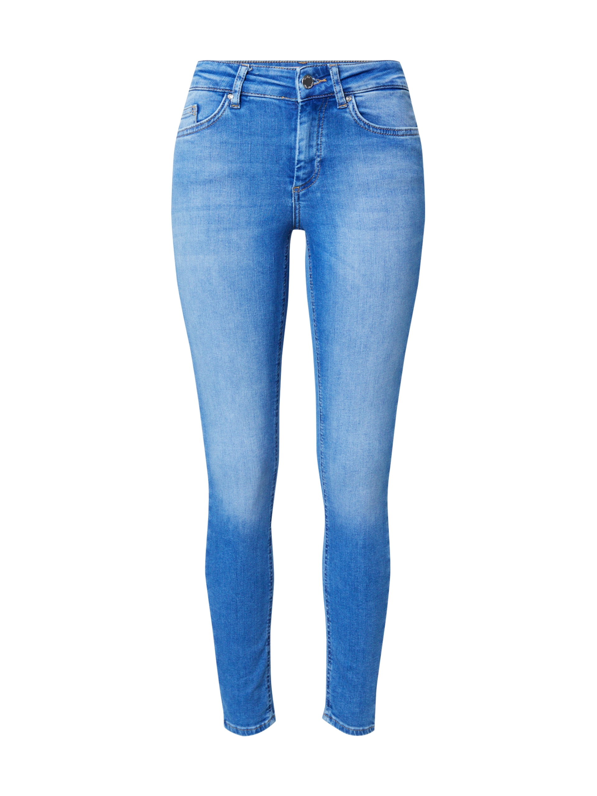 ONLY Onlblush Mid Skinny Dnm Rea12187 Noos jeans dam – bild 7