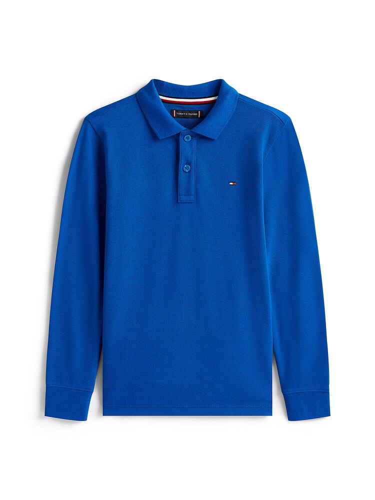 TOMMY HILFIGER Poloshirt 'Piqué' Jungen Größe 74 kobaltblau