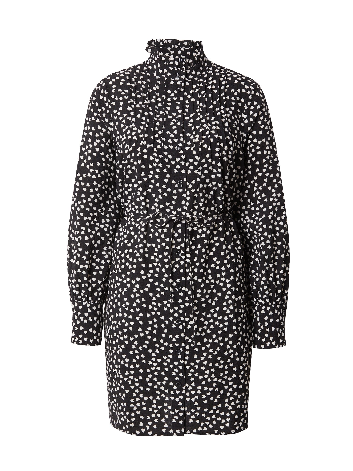 VERO MODA Rochie  negru / alb