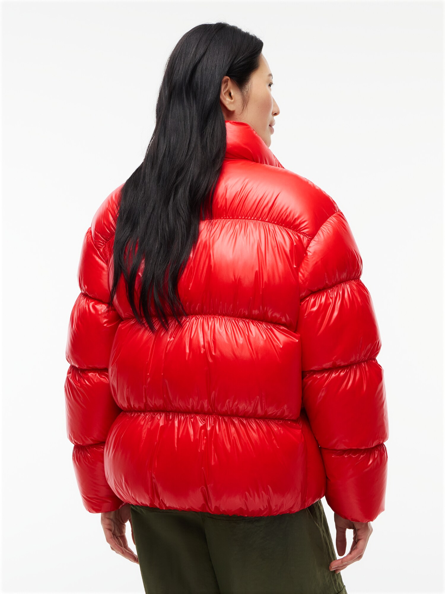 Tommy Jeans Chaqueta de invierno  rojo – imagen 3