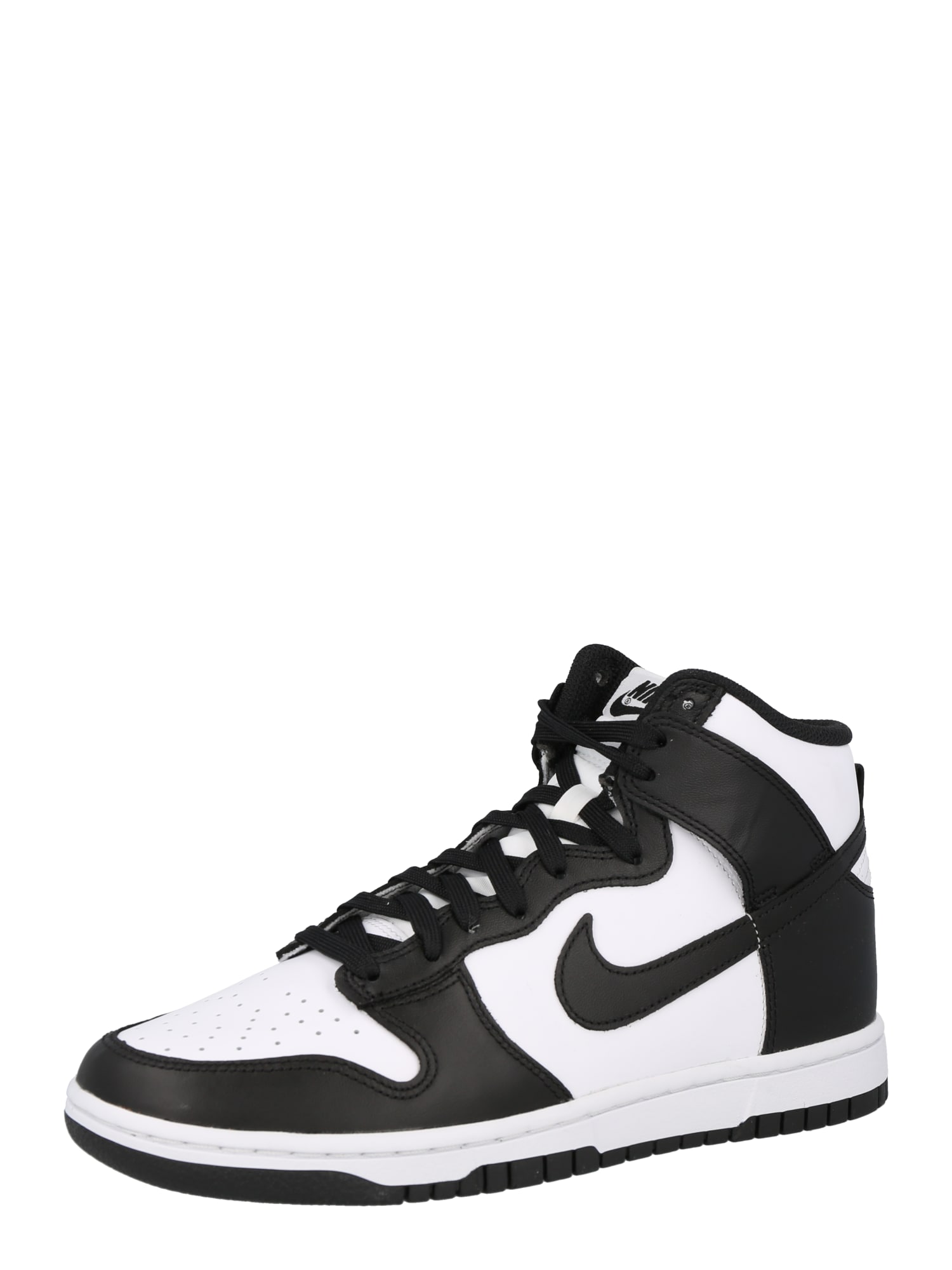 Nike Sportswear Sneakers Hoog 'Dunk Hi Retro' Zwart / Wit