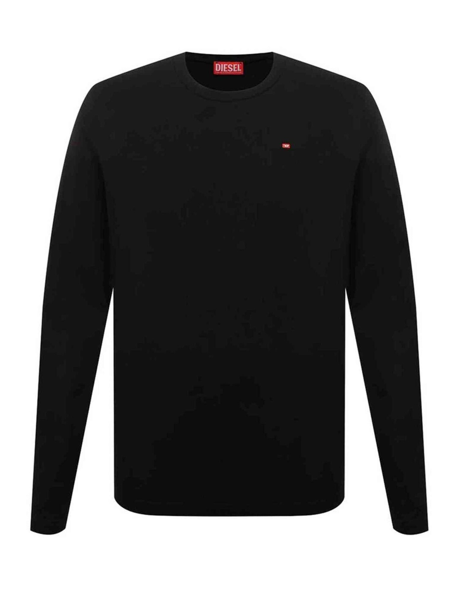 DIESEL Camiseta 'T-DIEGOR-LS-MICRODIV'  negro