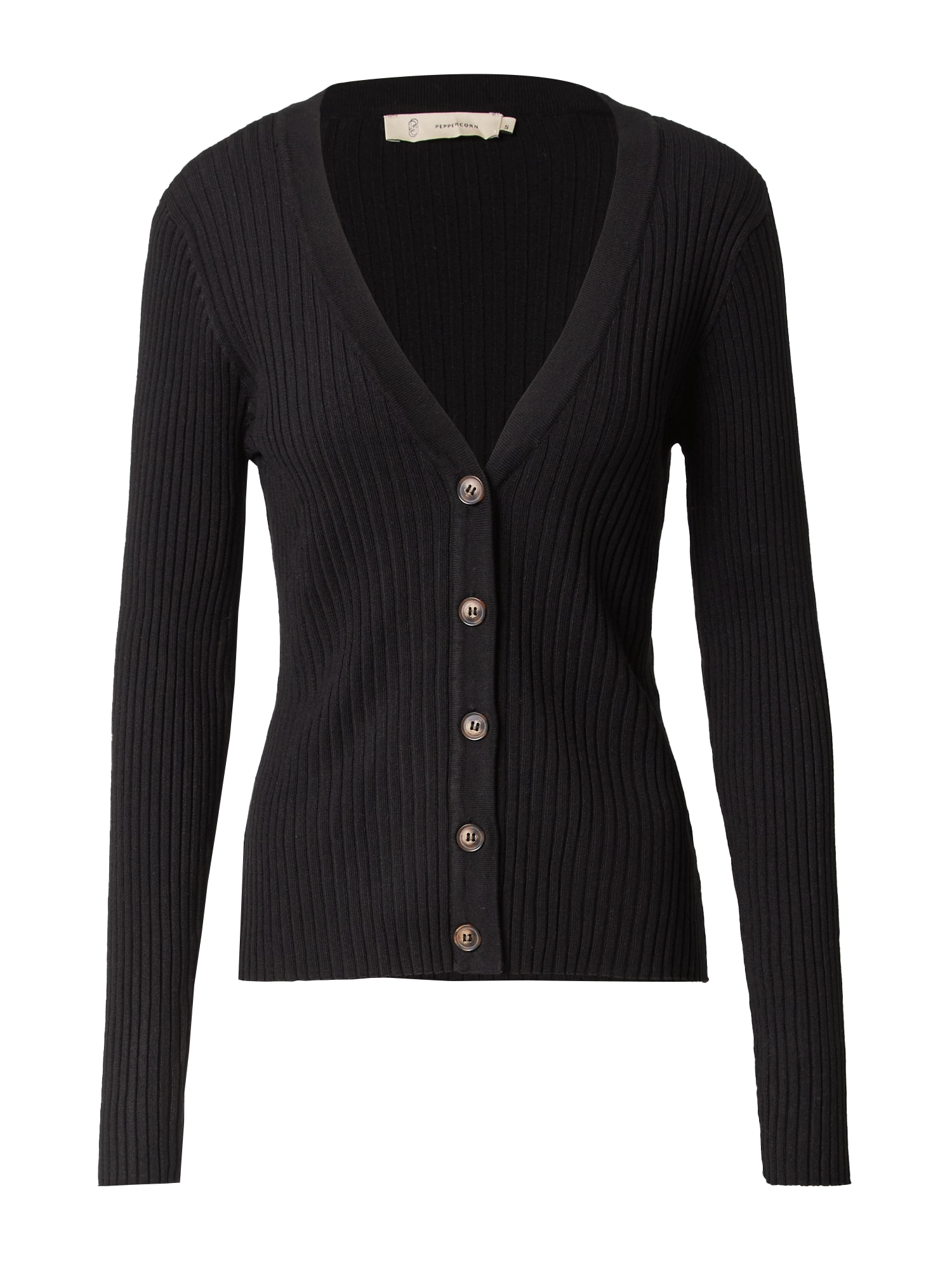 Peppercorn Geacă tricotată Tana  negru