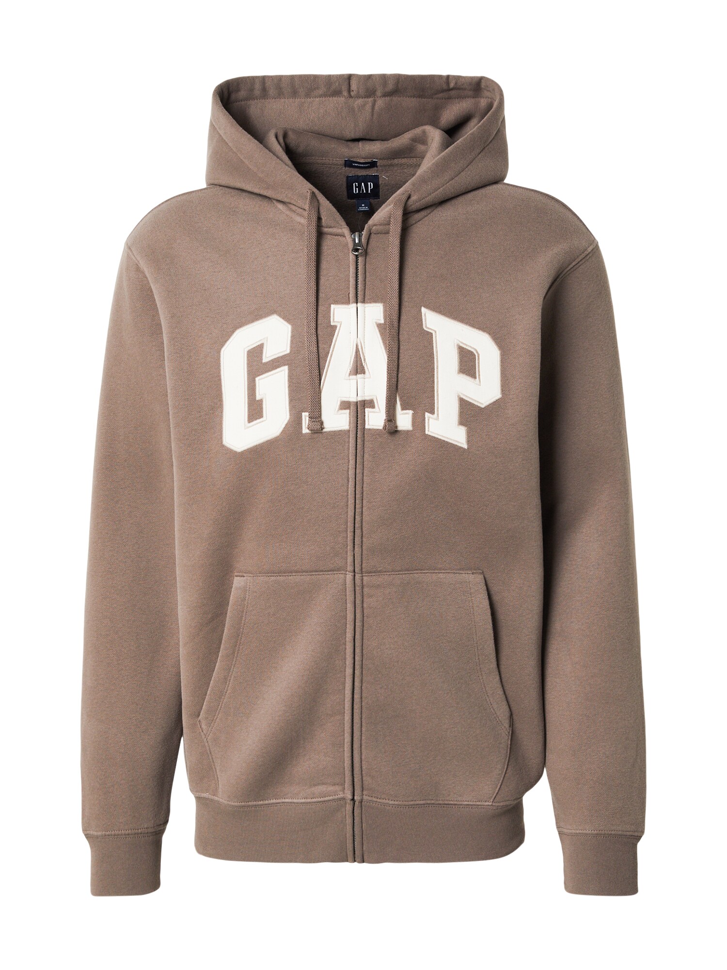 GAP Hanorac  maro deschis / alb murdar