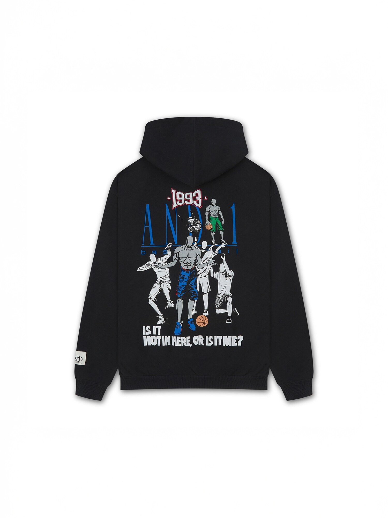 AND1 Sudadera 'Core Retro'  azul / gris / negro / blanco – imagen 4