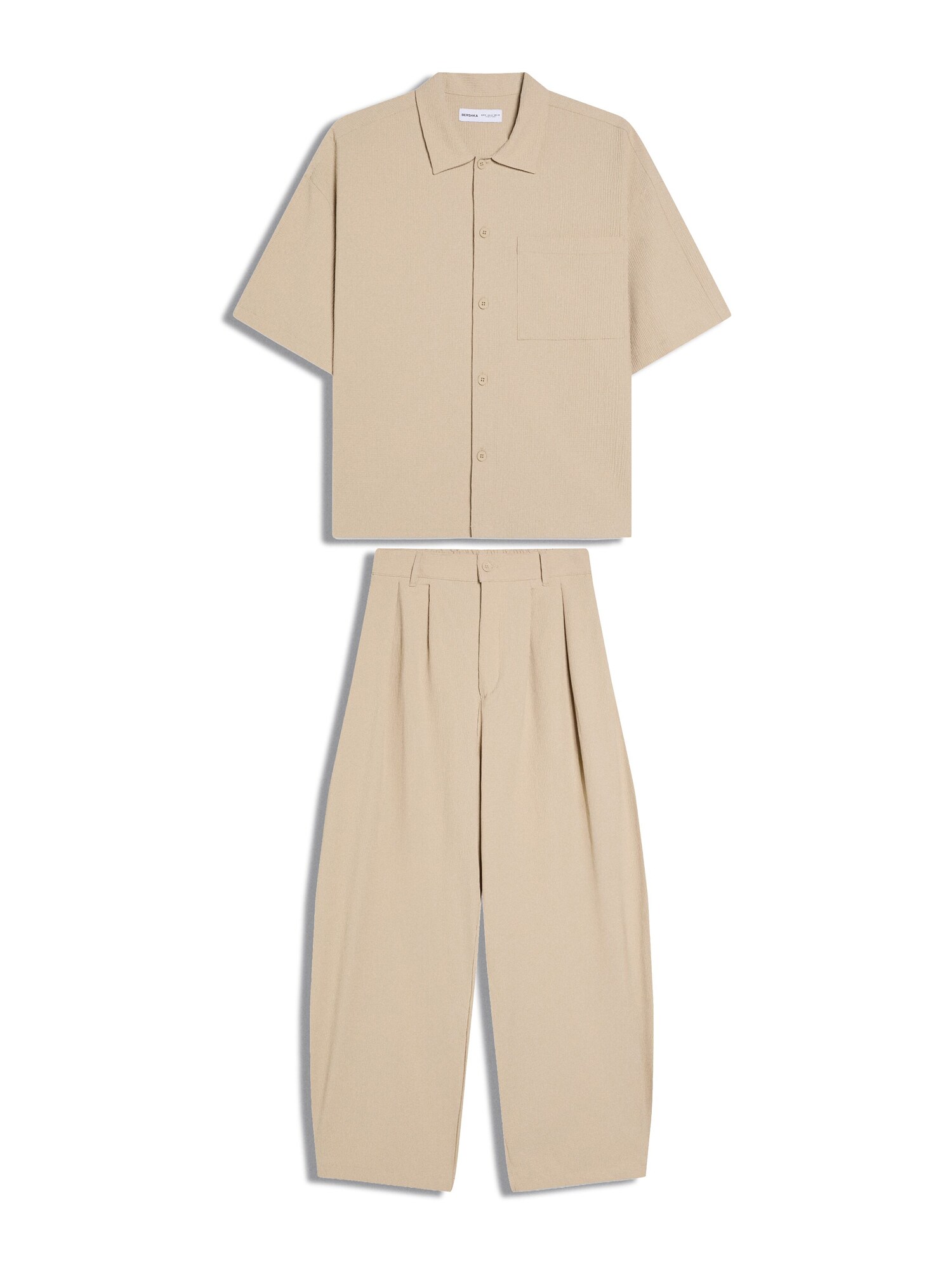Bershka Tuta da jogging  beige