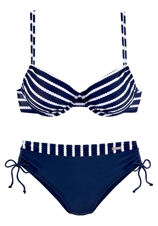 LASCANA, Bikini, kék, 3 kép a 5 közül