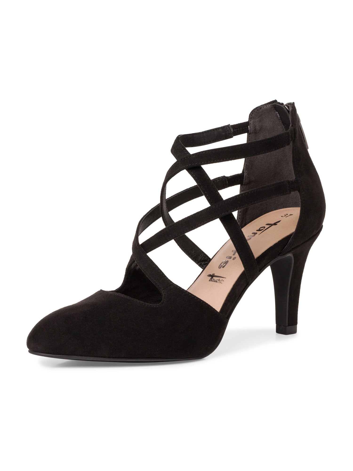 TAMARIS Официални дамски обувки  черно