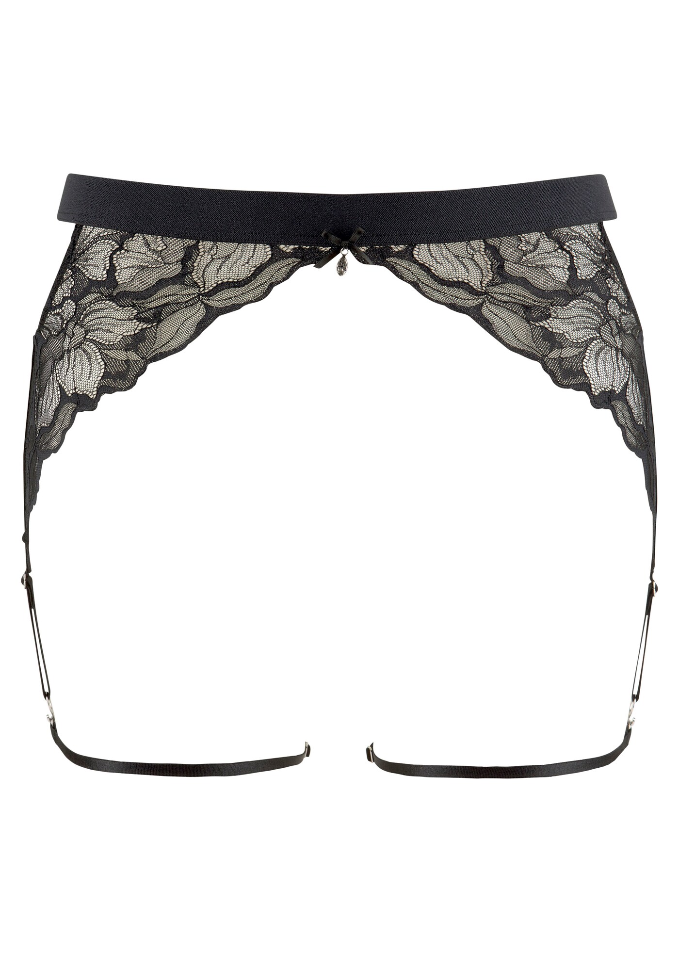 LASCANA Melltartó tartozékok 'Garter belt'  fekete akciós termékkép 1