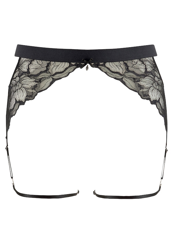 LASCANA, Melltartó tartozékok 'Garter belt', fekete, 2 kép a 3 közül