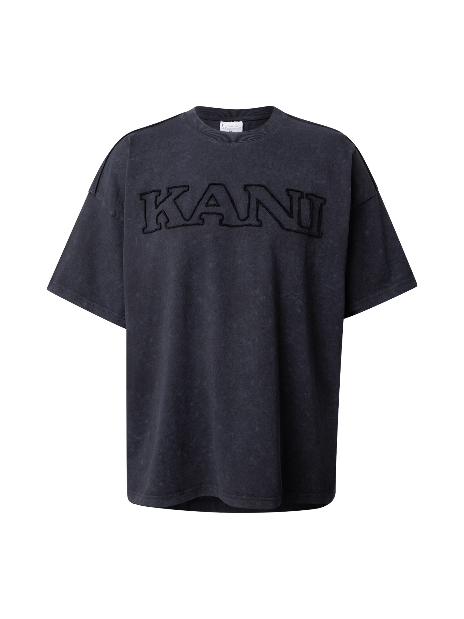 Karl Kani Tricou  negru / negru amestecat