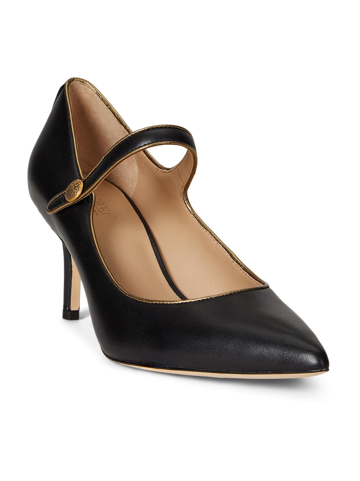 Lauren Ralph Lauren Pumps LANETTE  auriu / negru