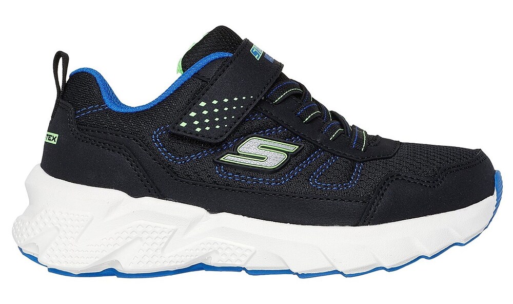 SKECHERS Halbschuh Jungen Größe 30 blau / grün / schwarz