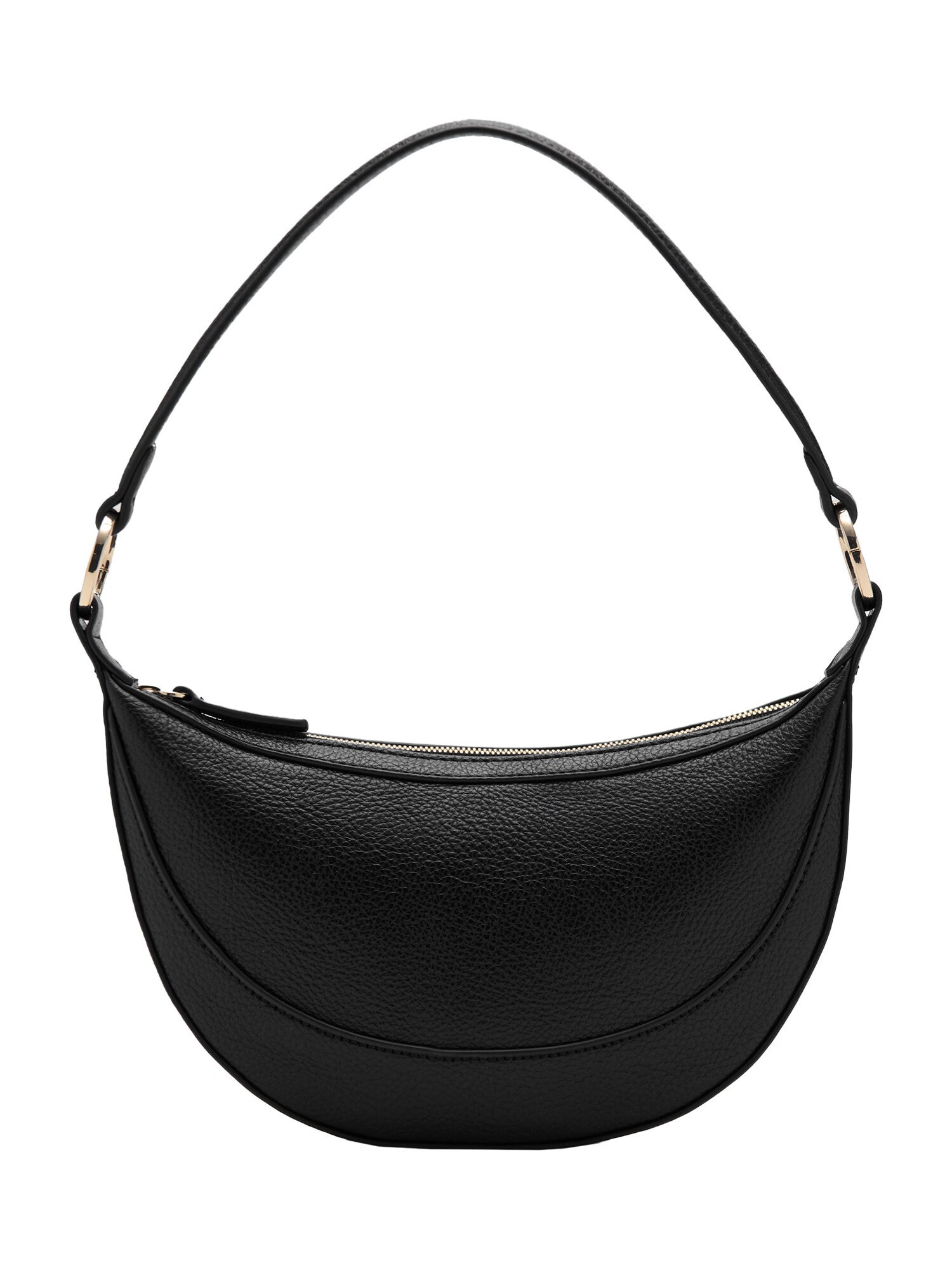 MANGO Geantă de umăr NESS  negru