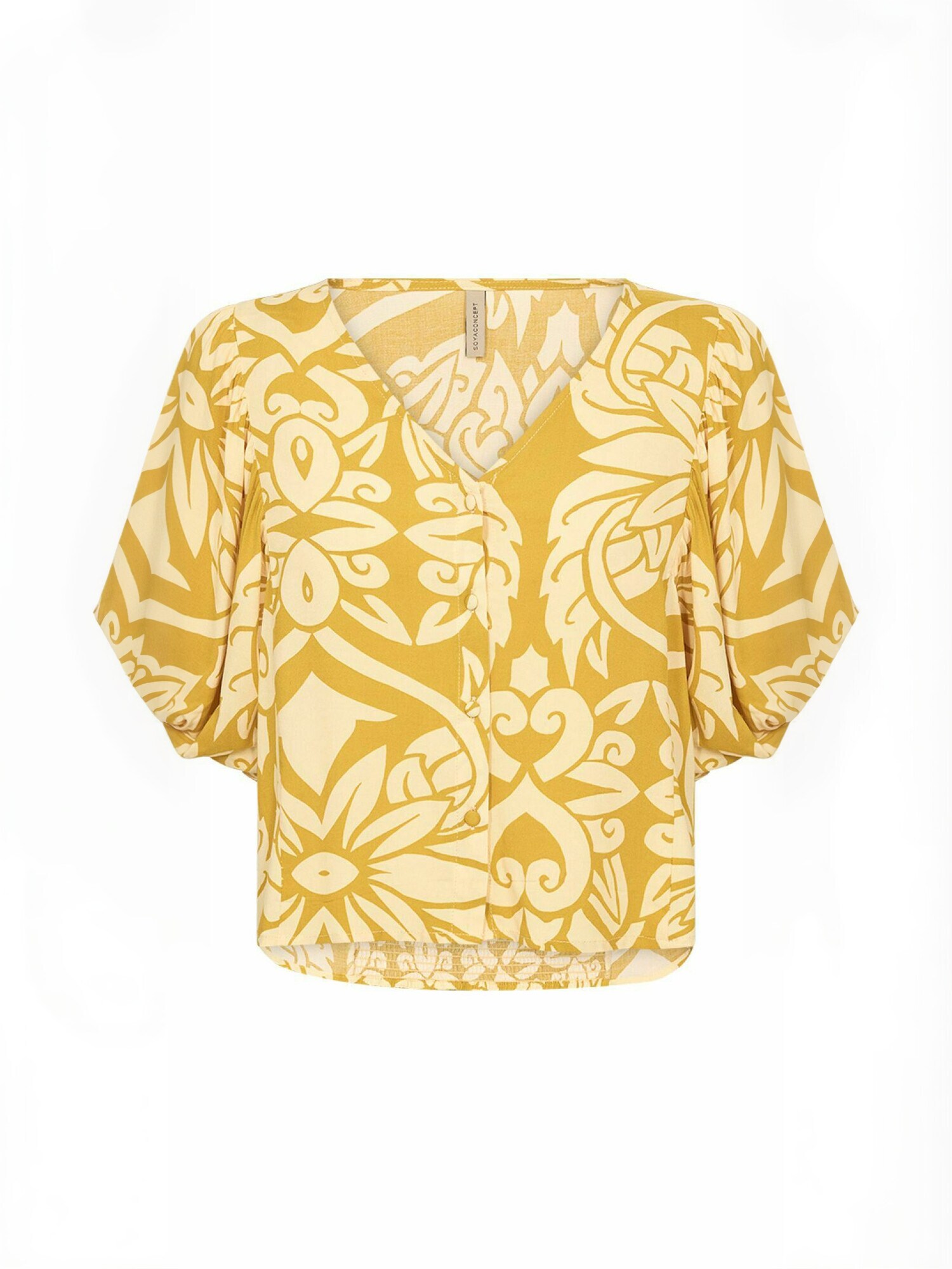 Soyaconcept Blusa 'Felone'  miel / amarillo pastel