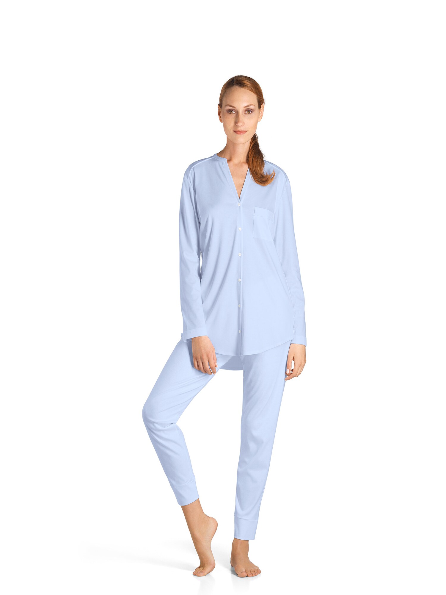 Thumbnail - Hanro Langarm Pyjama  Pure Essence