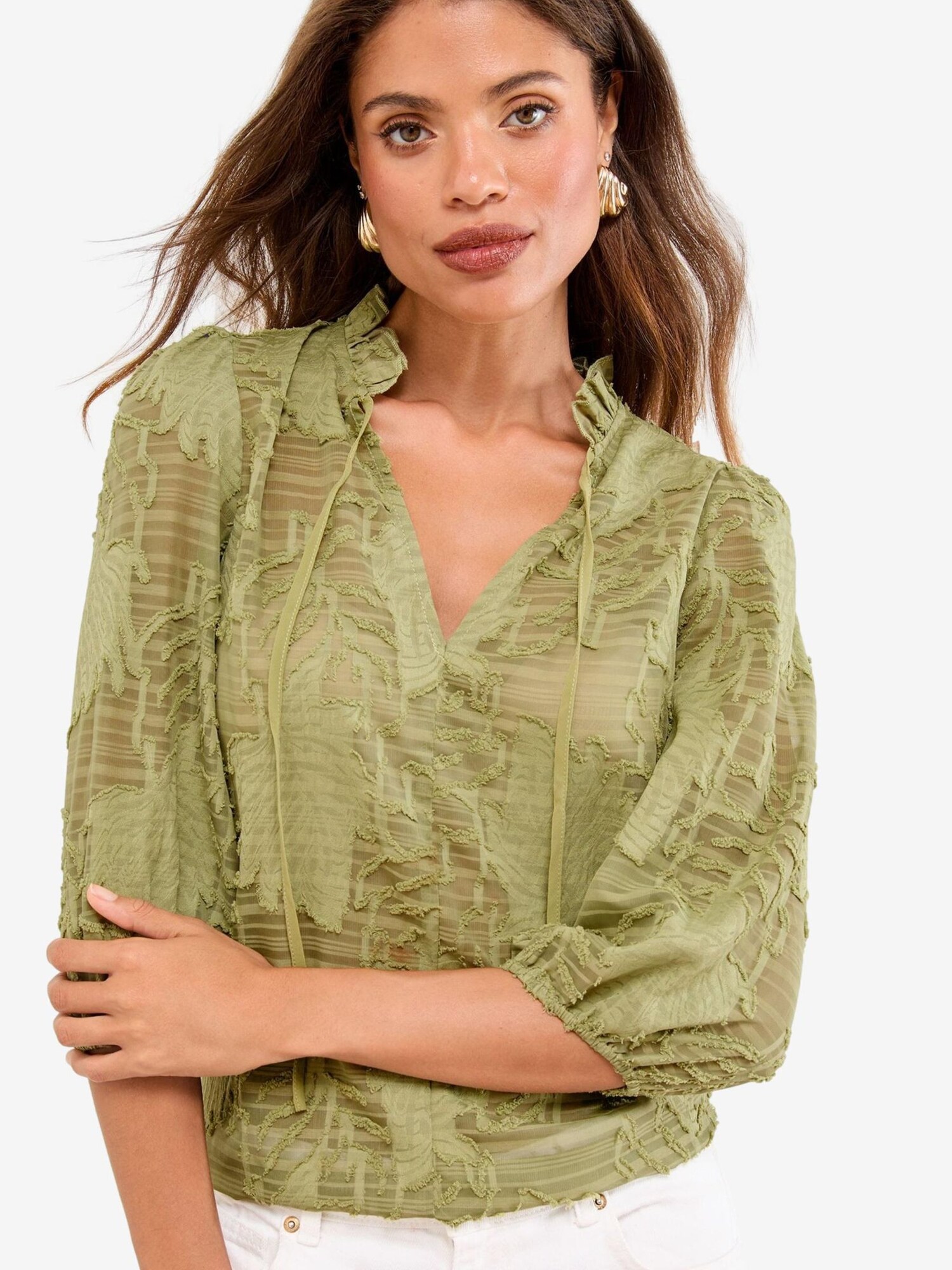 Lipsy Bluză  verde stuf