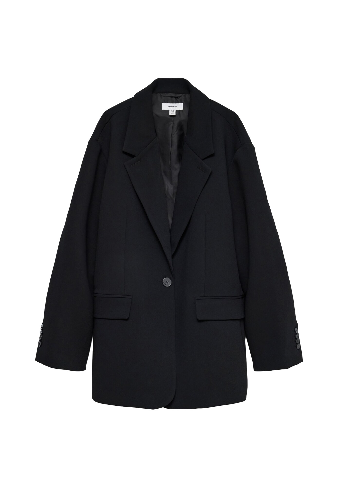 TOPSHOP Sacou LOUISE negru