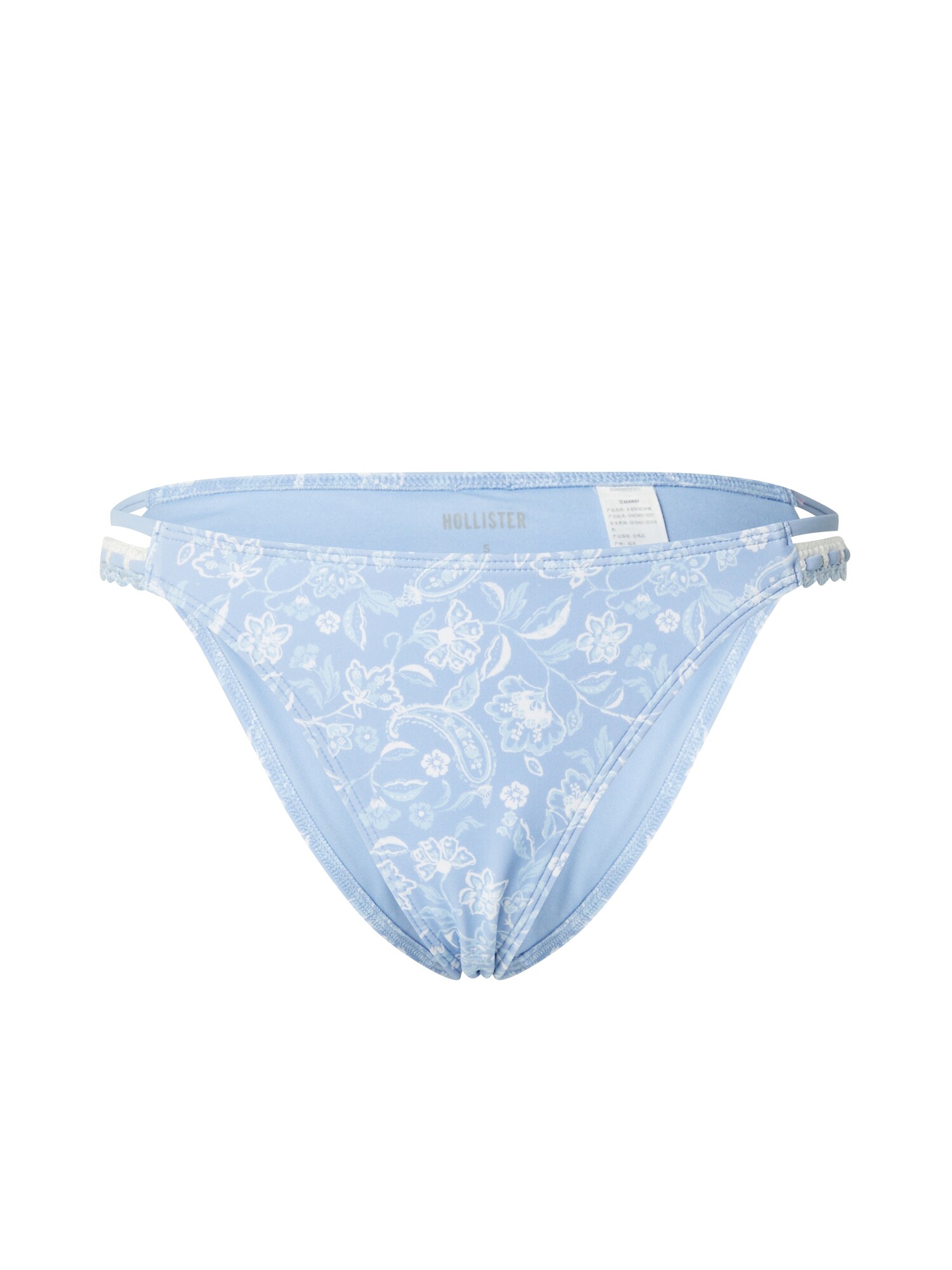 HOLLISTER Bikini nadrágok  világos bézs / fehér akciós termékkép 1