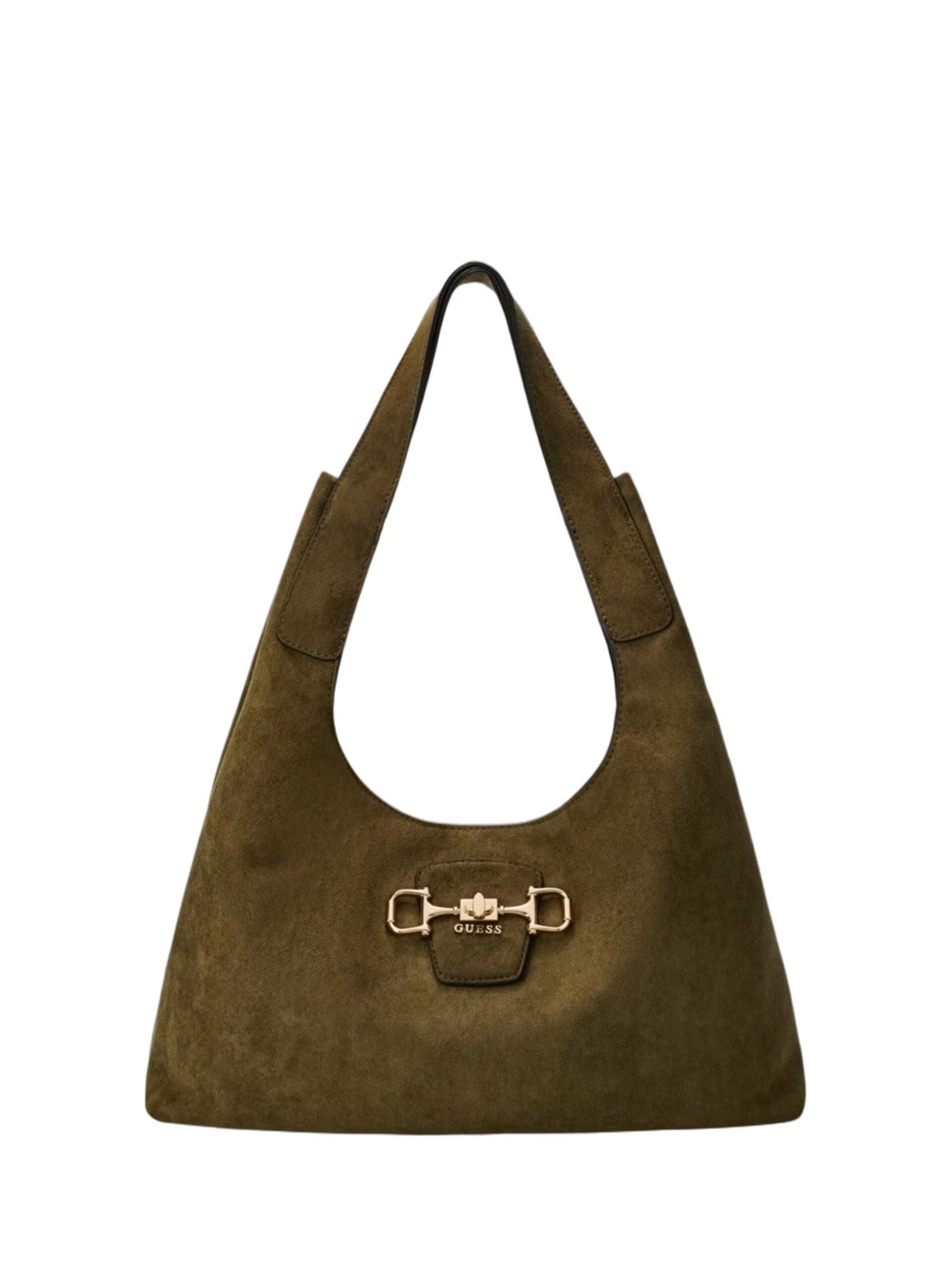 Guess Axelremsväska 'Guess Sac Hobo Maxi Sunset Olive' dam