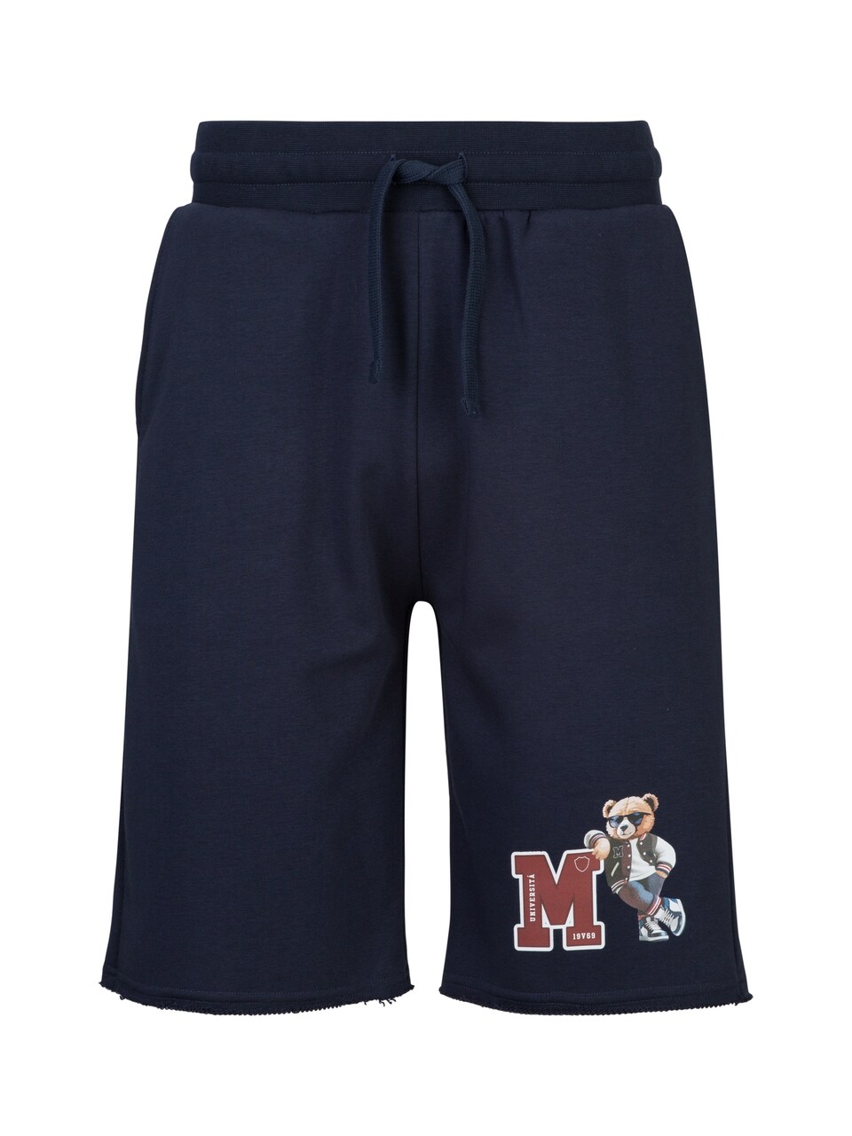 Byxa 'MEO' marinblå / röd / svart