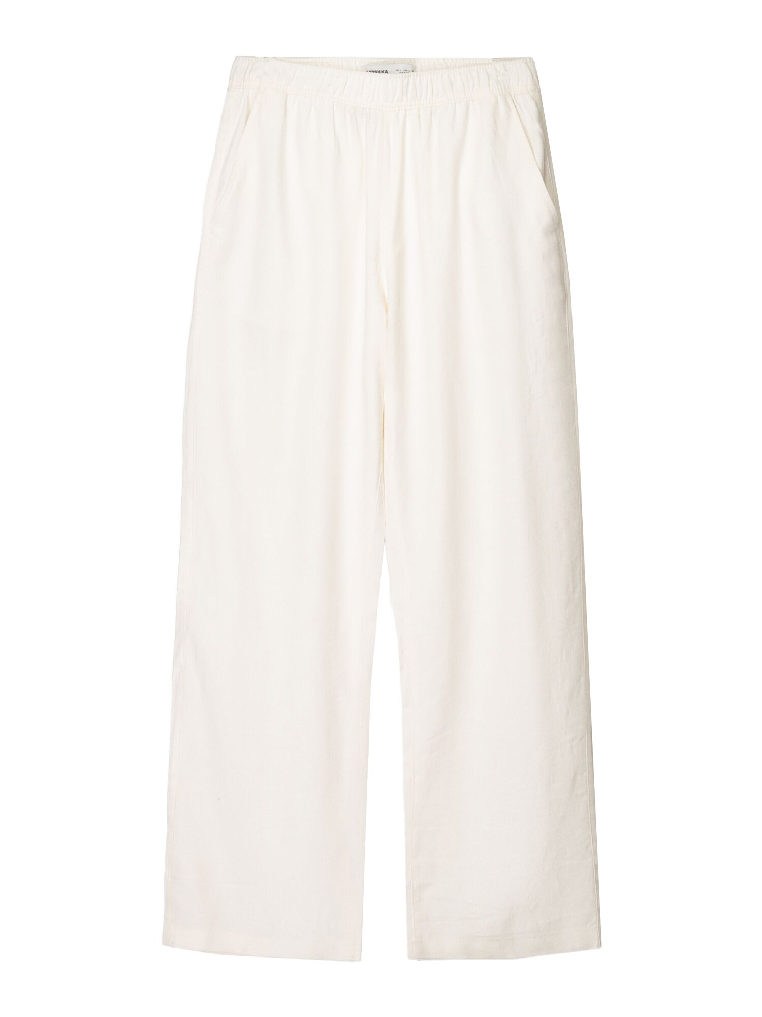 Bershka Pantaloni  alb