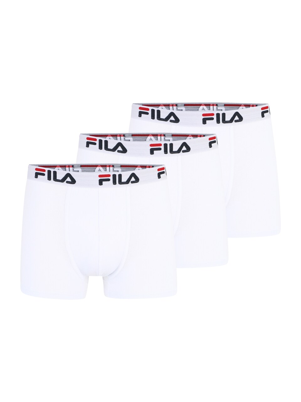 Boxershorts eldröd / svart