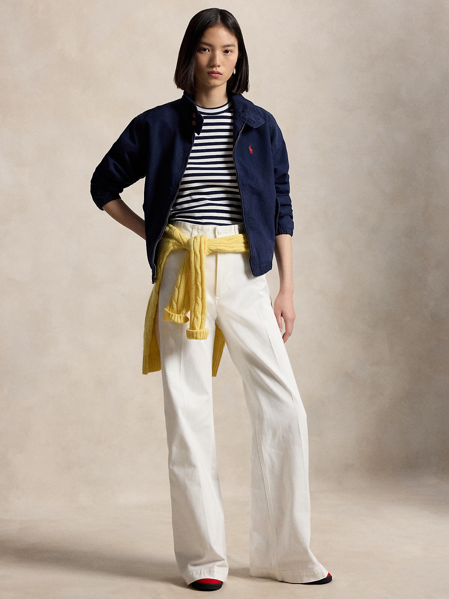 Polo Ralph Lauren Pantalón de pinzas  blanco – imagen 8