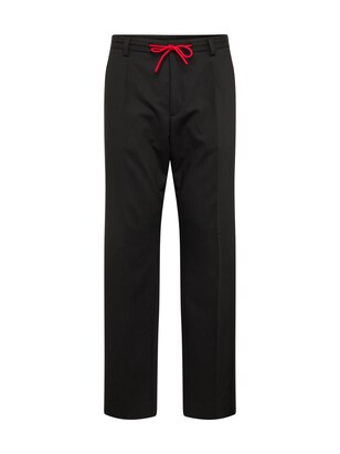 HUGO Pantalon ‘Teagan’ Rood / Zwart