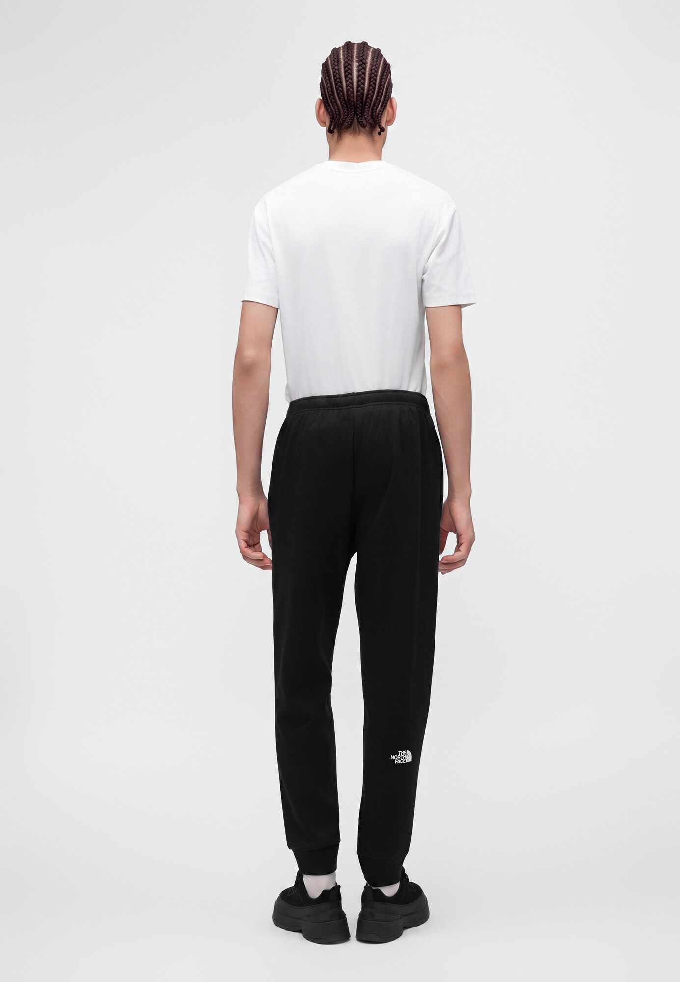 THE NORTH FACE Pantalón deportivo 'EVO BOX HALF DOME' negro / blanco – imagen 3