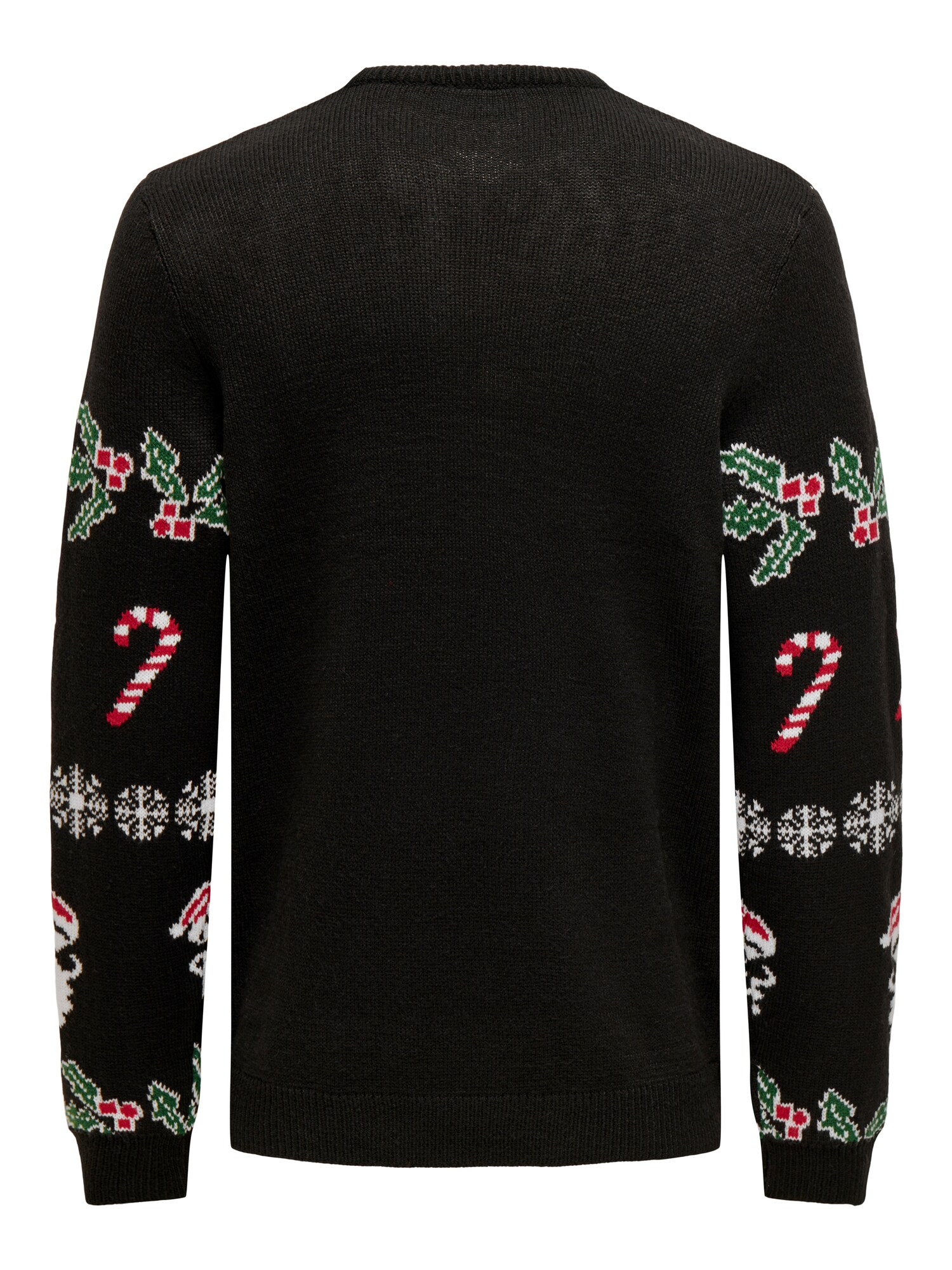 Only & Sons Sveter 'ONSXmas' zelená / tmavočervená / čierna / biela (obrázok 6)