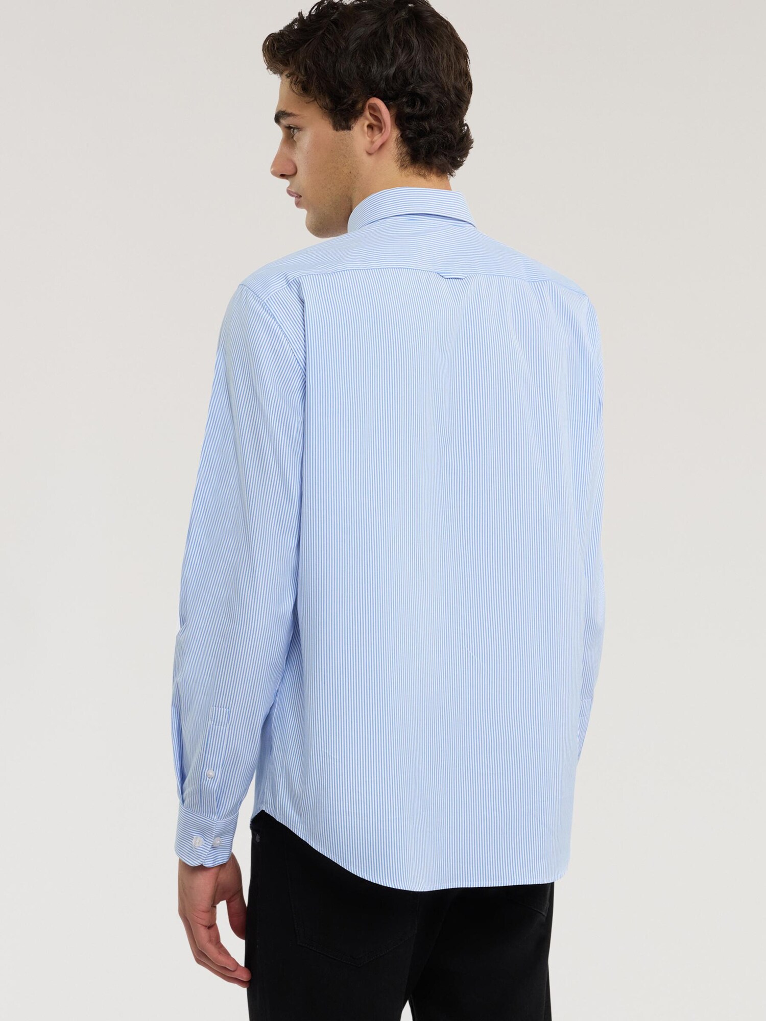 Trussardi Camisa azul claro – imagen 3