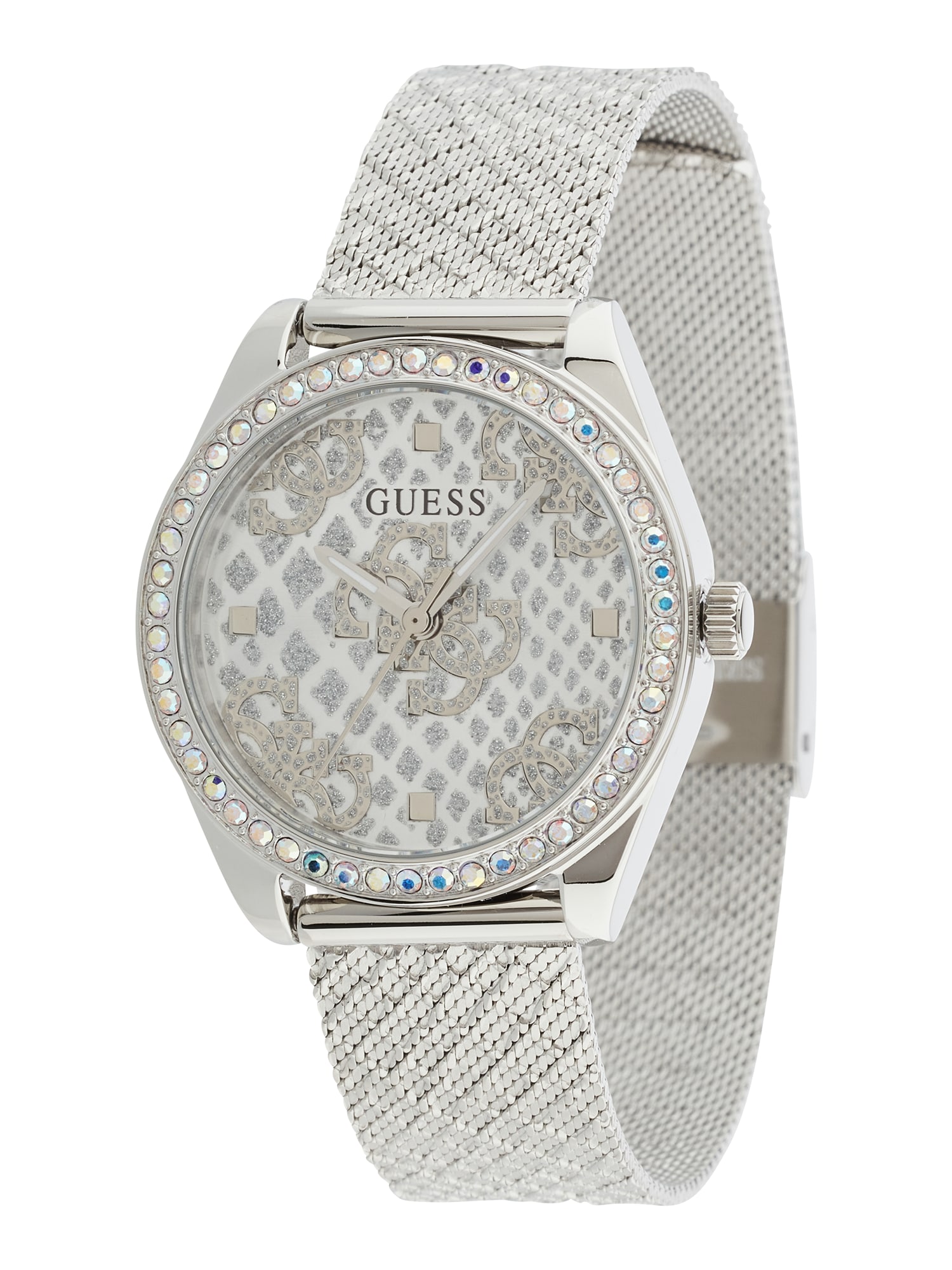GUESS Ceas analogic  argintiu