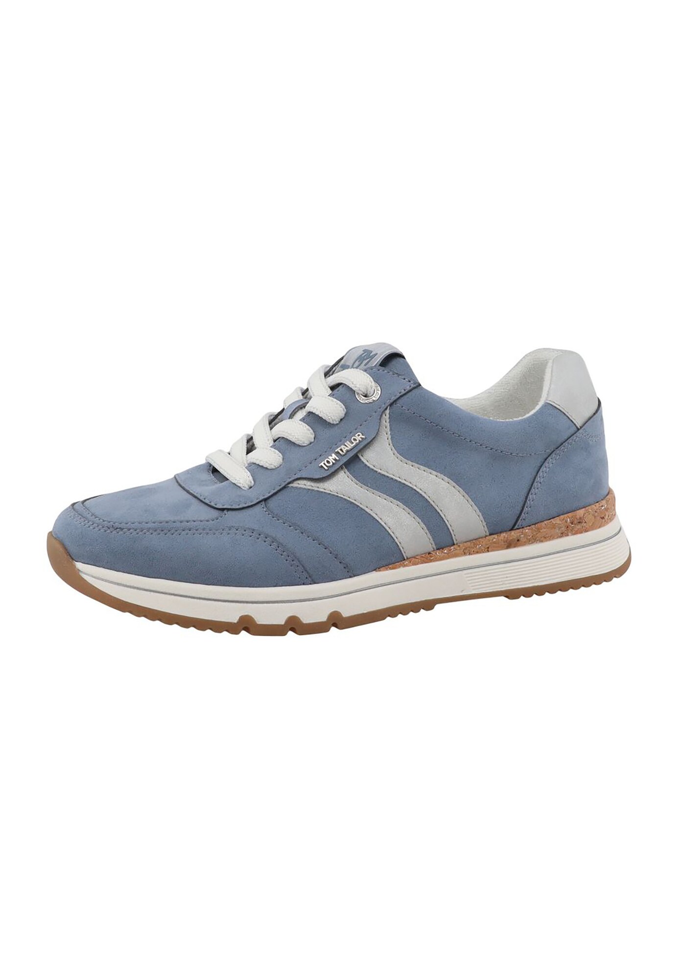 TOM TAILOR Zapatillas deportivas bajas  azul claro / gris claro