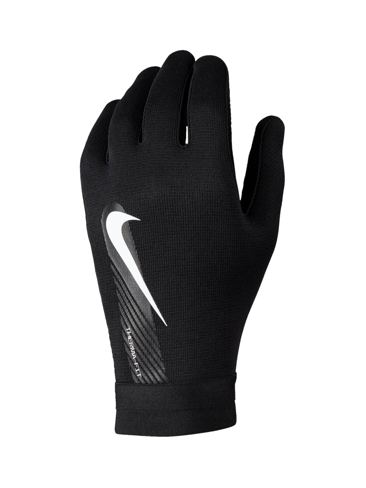 NIKE Спортни ръкавици  сиво / черно / бяло