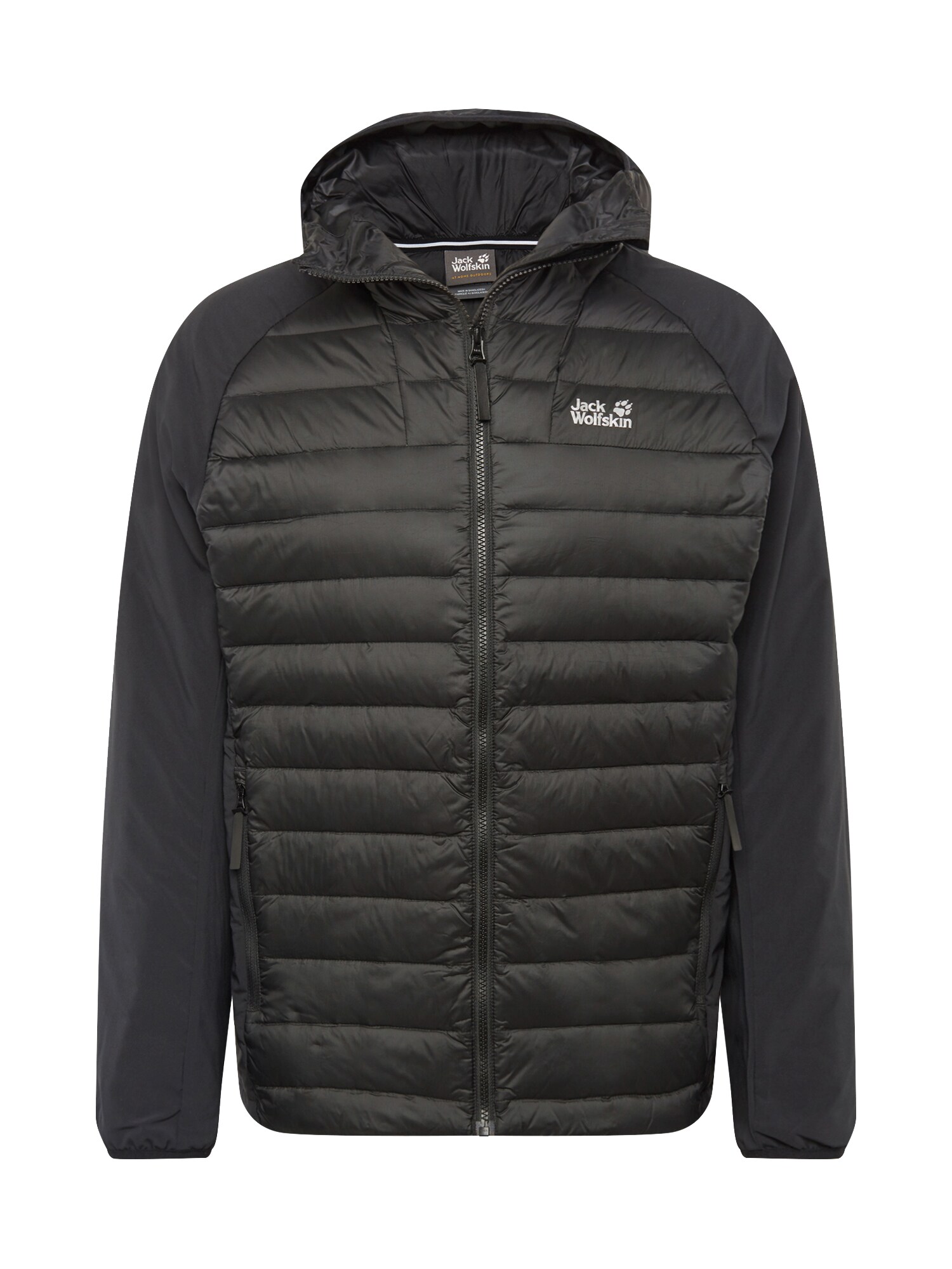 JACK WOLFSKIN Laisvalaikio striukė  juoda