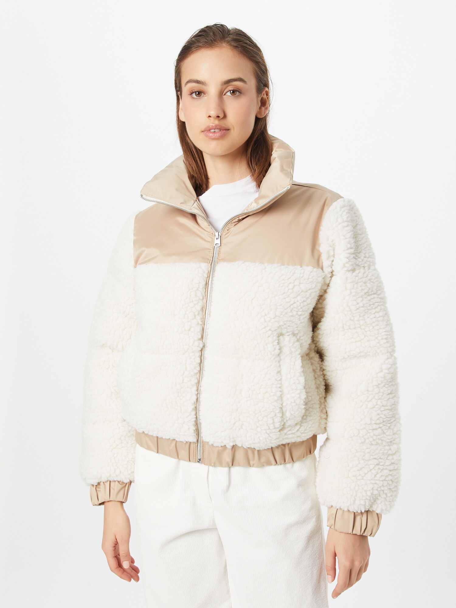 Abercrombie & Fitch Átmeneti dzseki  bézs / világos bézs termék 2. képe
