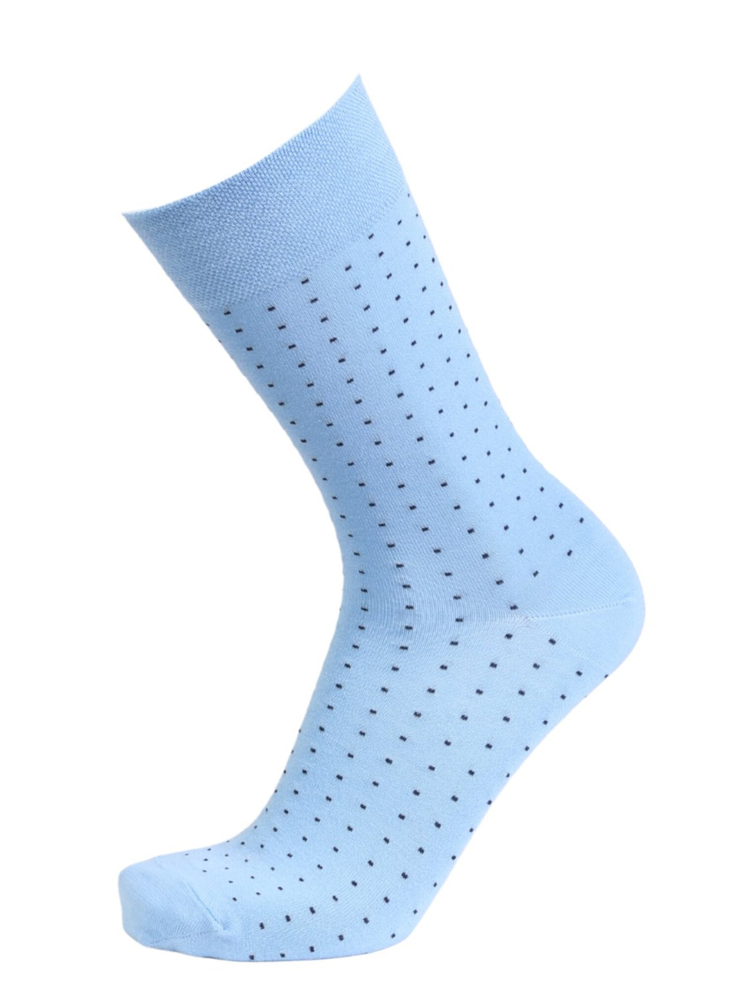 Sokisahtel Čarape 'MARCO viscose socks with dots' svijetloplava