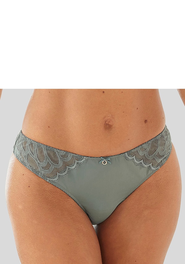 LASCANA, Slip, szürke, 4 kép a 4 közül