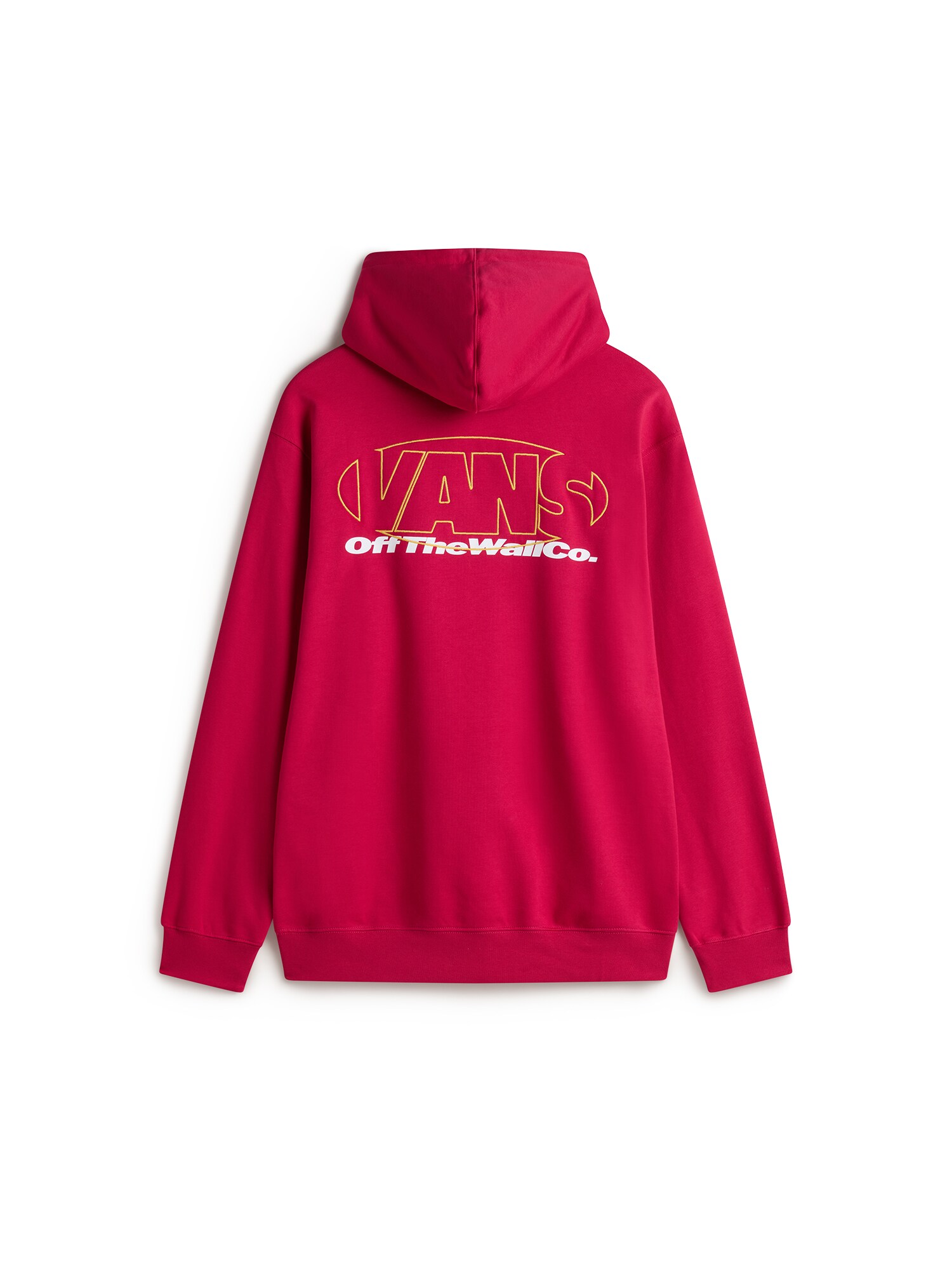 VANS Póló 'Scanner'  világos sárga / rubinvörös / fehér termék 2. képe