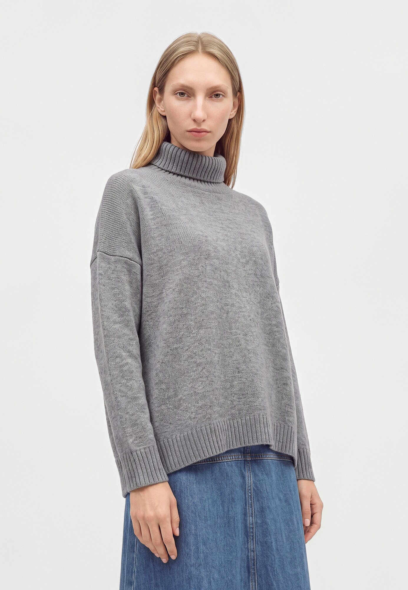 Weekend Max Mara Jersey 'BORGIA' gris oscuro – imagen 2