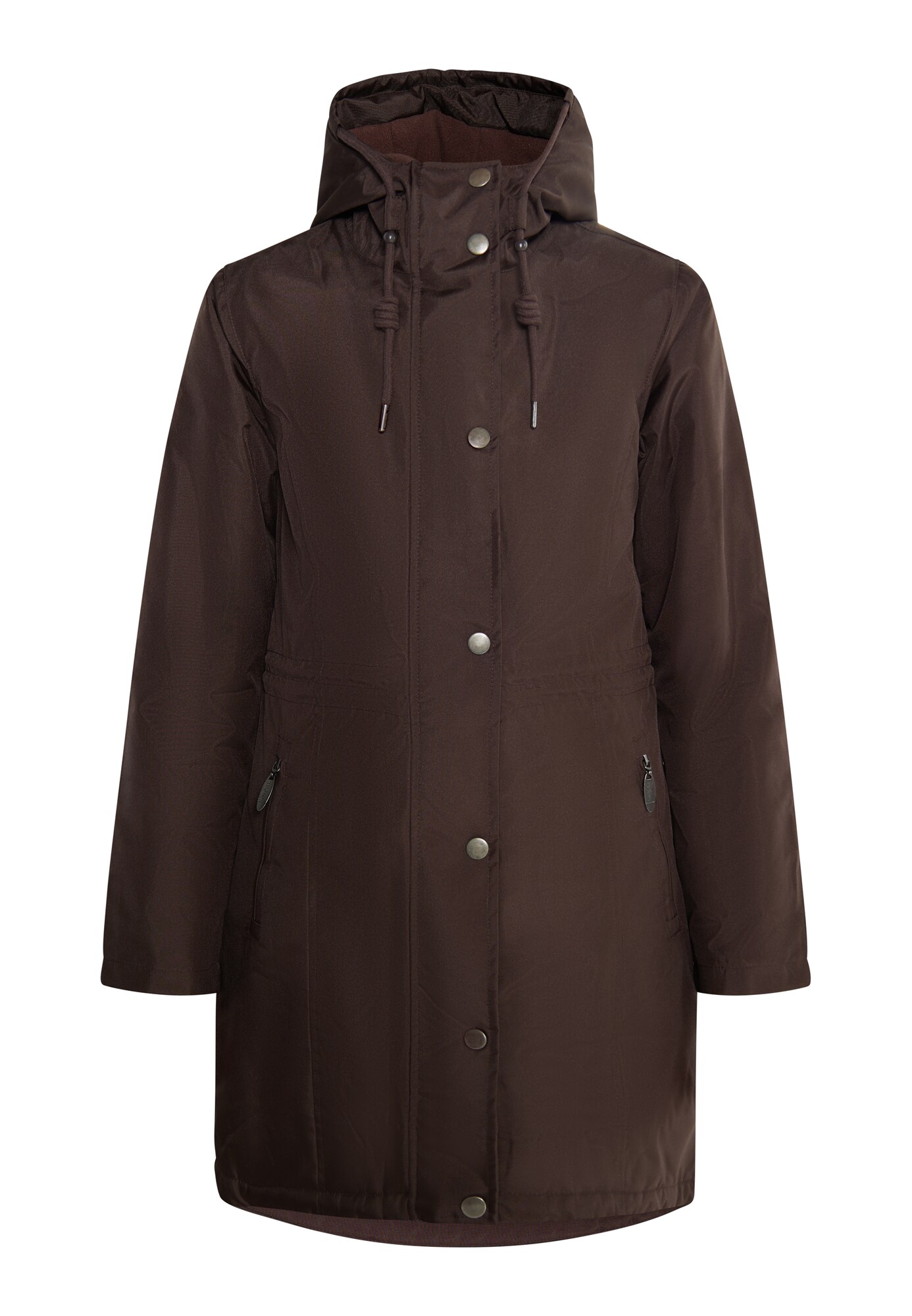 usha BLUE LABEL Zimná parka 'Fenia'  tmavohnedá