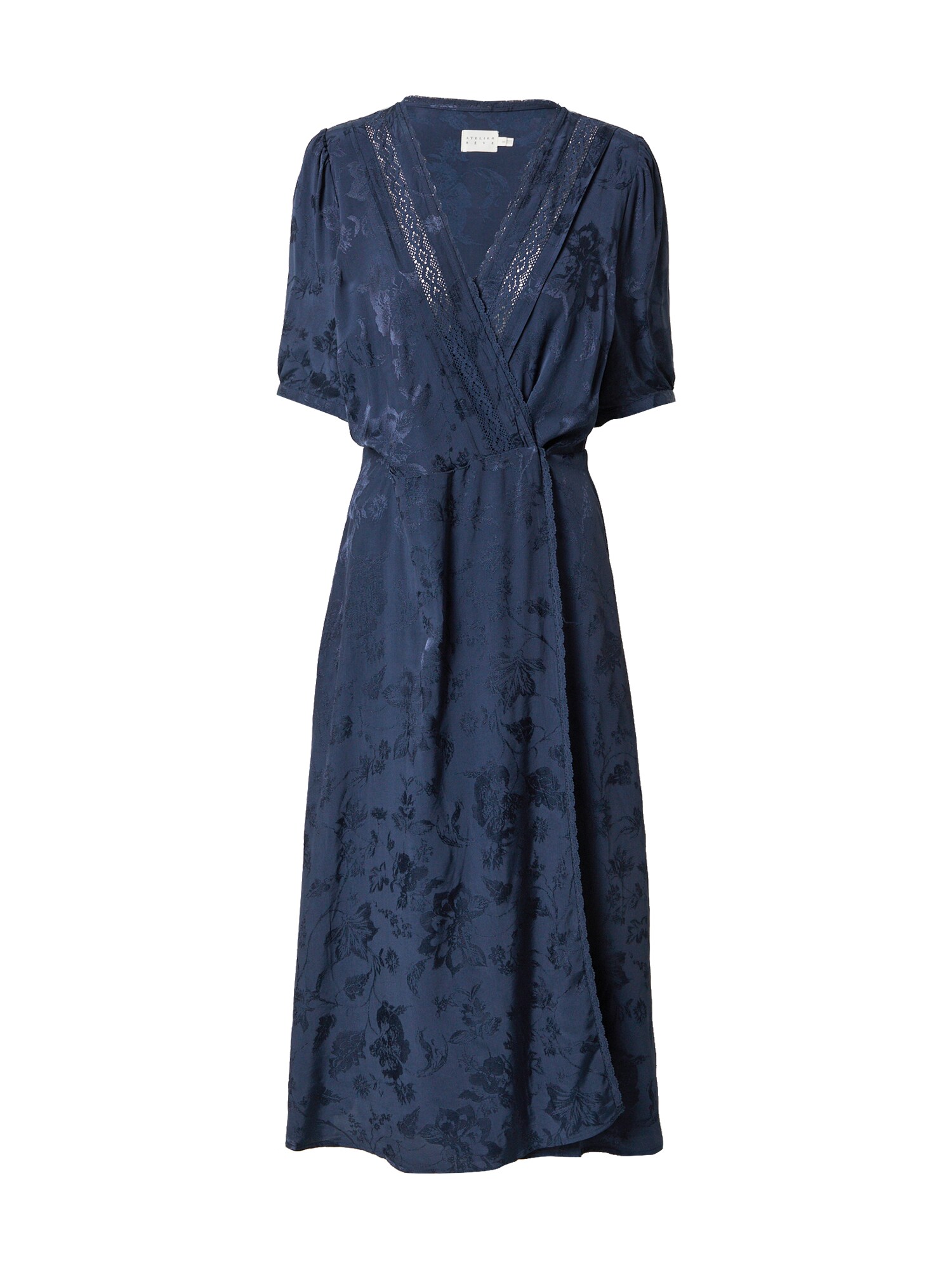 Atelier Rêve Suknelė 'VIONETTE' margai mėlyna / tamsiai mėlyna jūros spalva