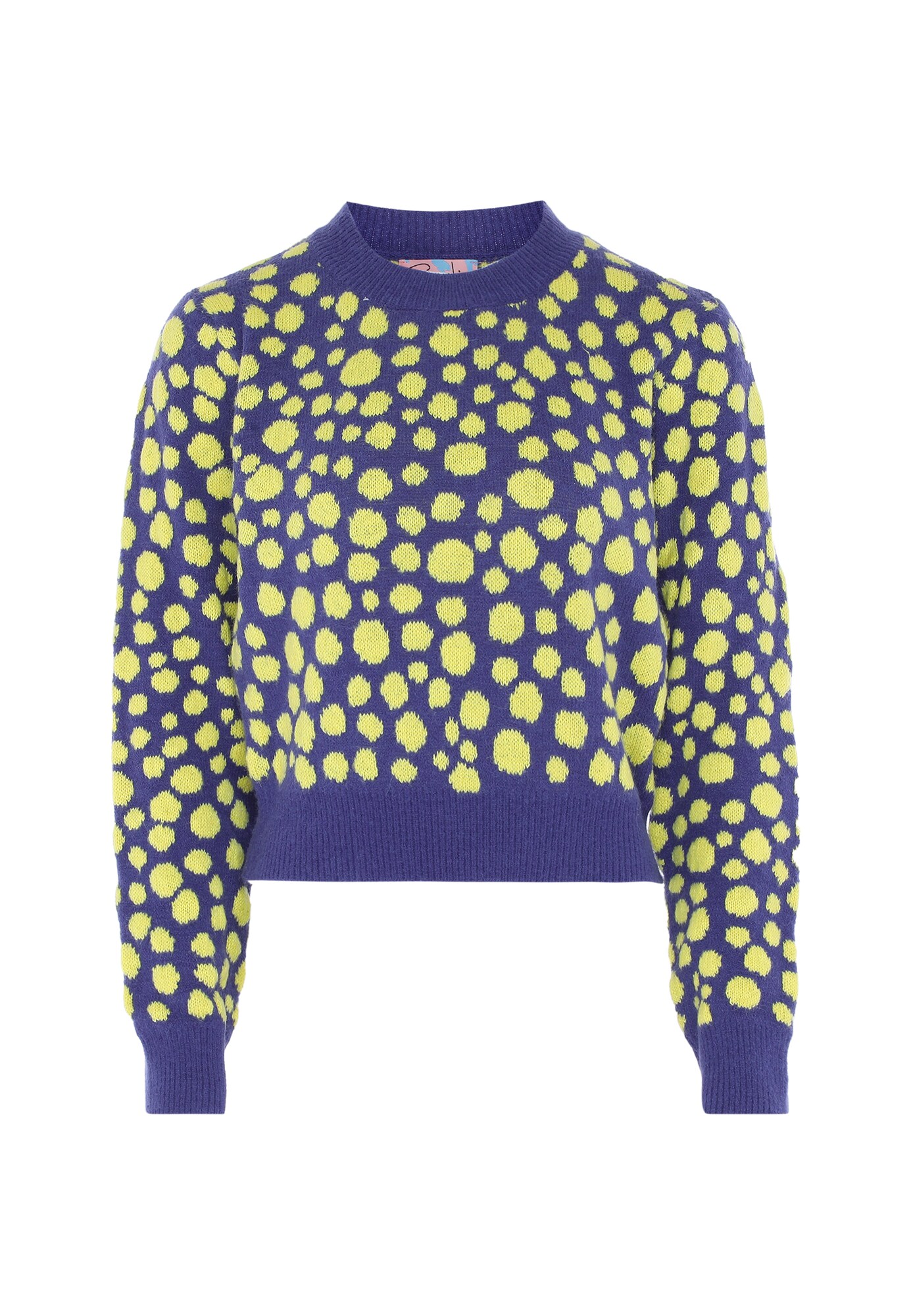 Sookie Jersey  amarillo / azul violaceo
