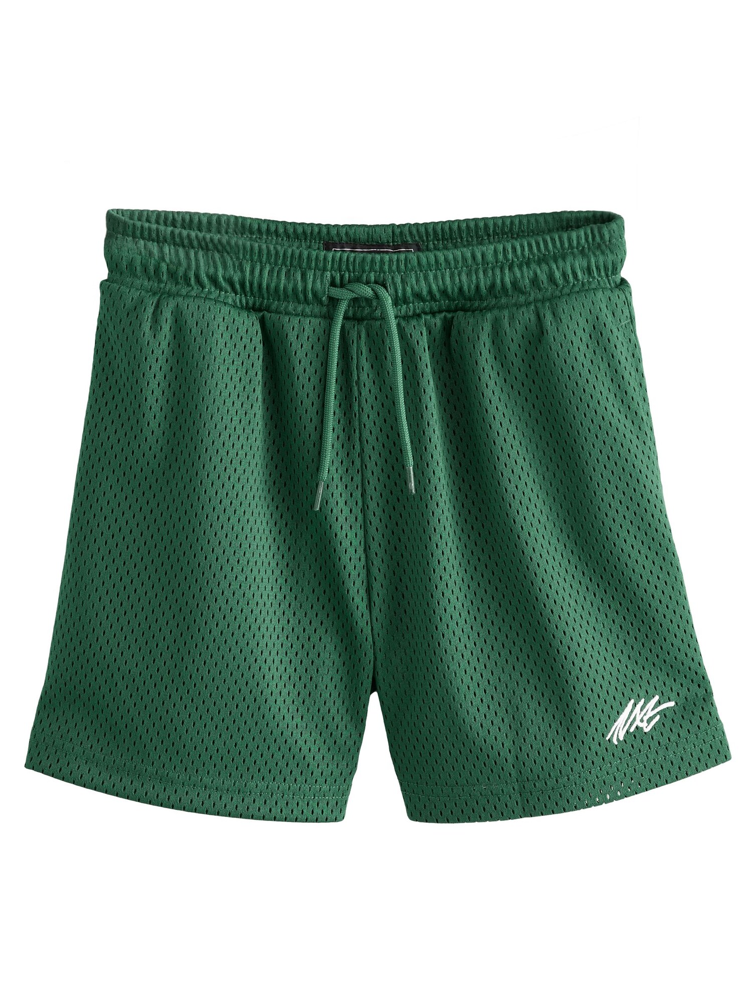 Next Pantaloni  verde închis / alb