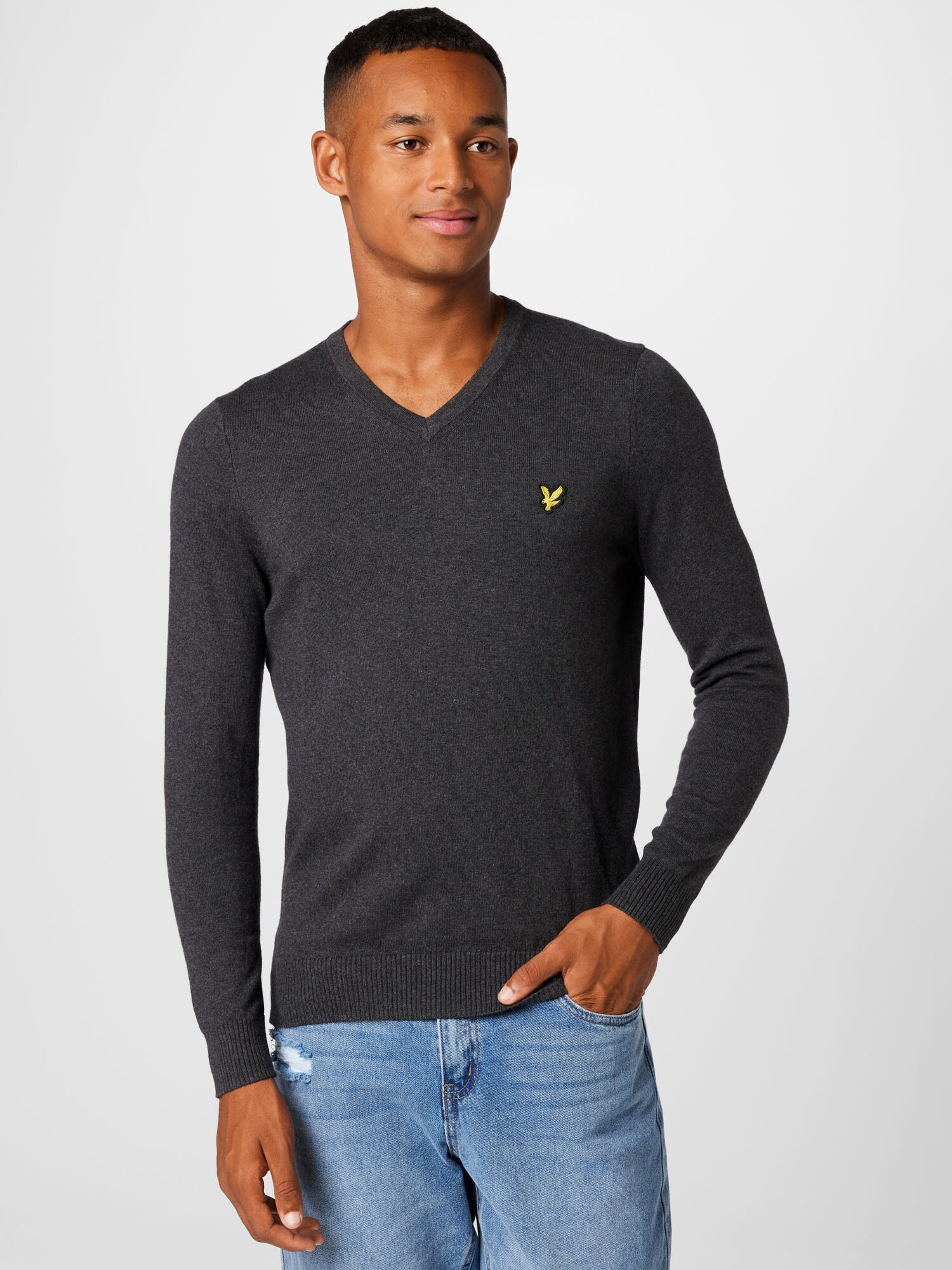 Lyle & Scott Pulóver  antracit termék 2. képe