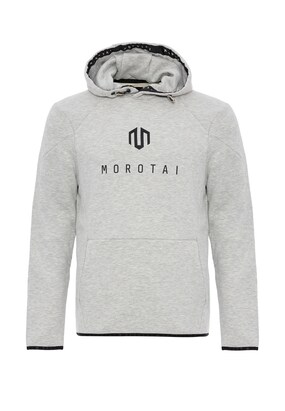 MOROTAI Sweatshirt ‘NEO’ Lichtgrijs / Zwart