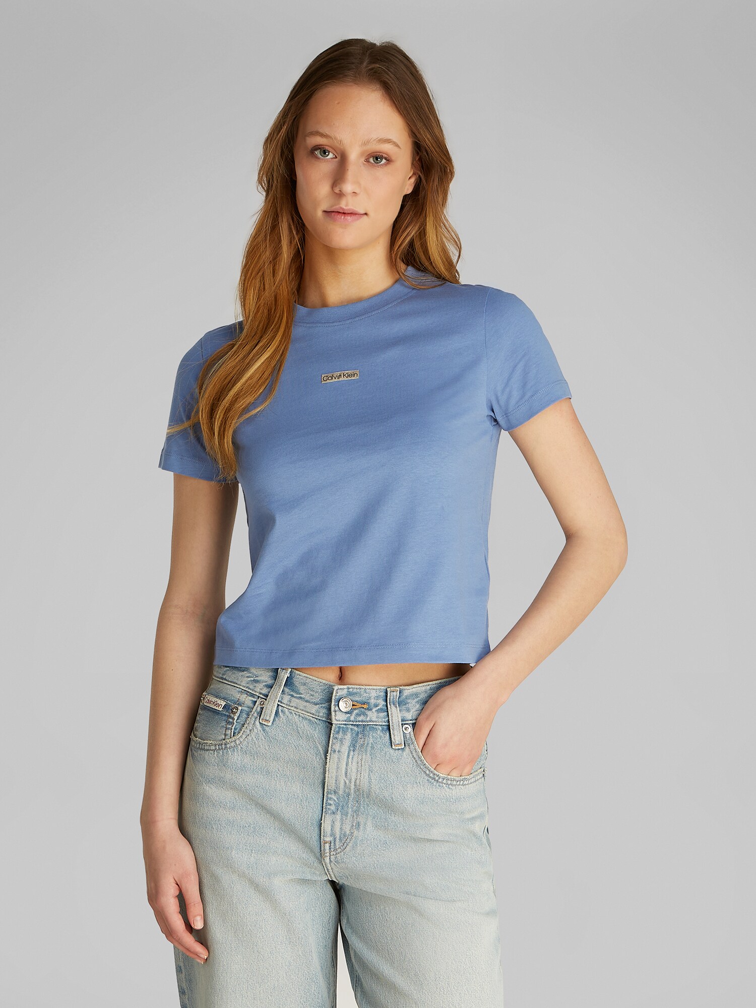 Calvin Klein Jeans Póló  opál termék 2. képe