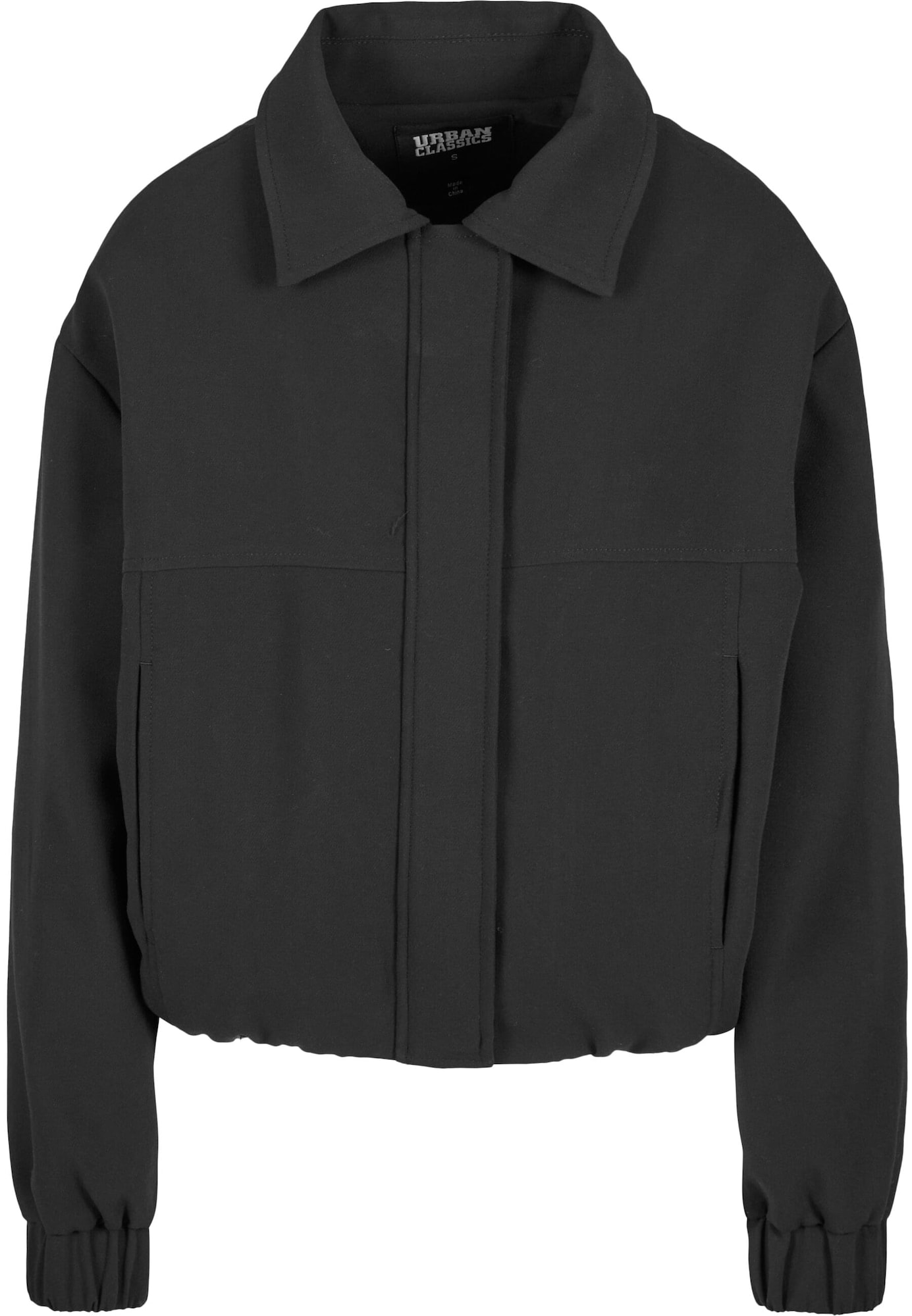 Urban Classics Geacă de primăvară-toamnă  negru